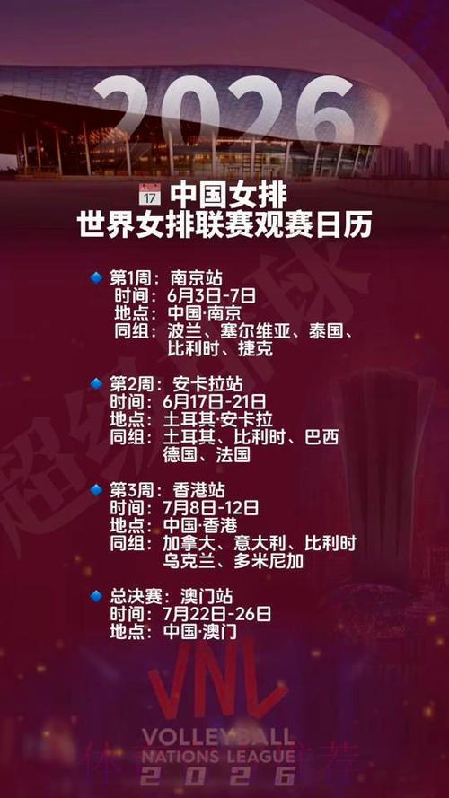 2026女排世界杯高清赛事直播抢先预告